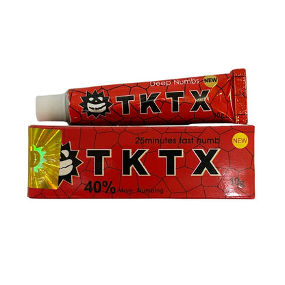 Red TKTX 40% Fast Numbing Cream - TKTX Cream Store