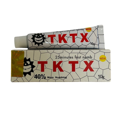 White TKTX 40% Fast Numbing Cream - TKTX Cream Store