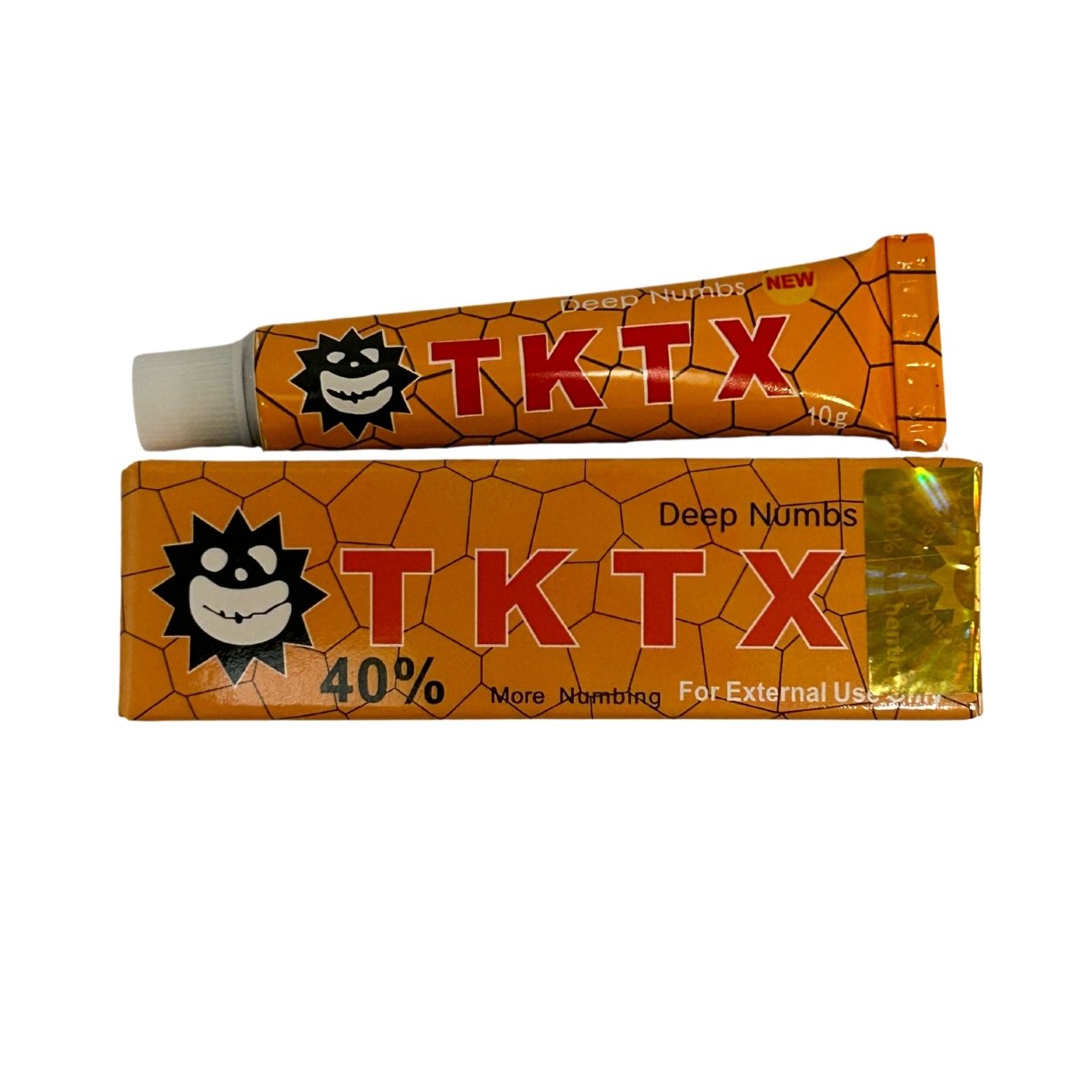 Yellow TKTX Numbing Cream 40% Extra Deep Numb - TKTX Cream Store